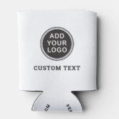 Benutzerdefiniertes Logo oder Foto und Textwerbung Dosenkühler (Rückseite)