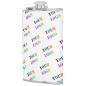 Benutzerdefiniertes Logo oder Personalisierte Flas Flachmann (Links)