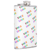 Benutzerdefiniertes Logo oder Personalisierte Flas Flachmann (Rechts)