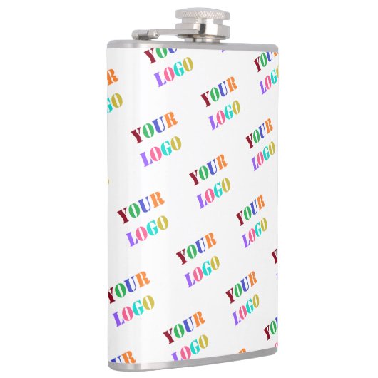 Benutzerdefiniertes Logo oder Personalisierte Flas Flachmann (Rechts)