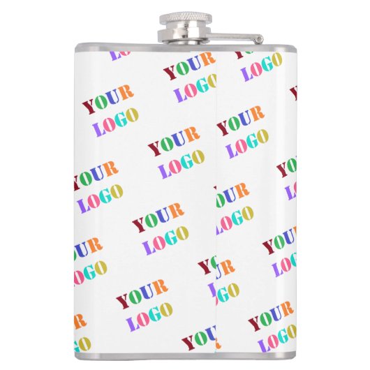 Benutzerdefiniertes Logo oder Personalisierte Flas Flachmann (Rückseite)