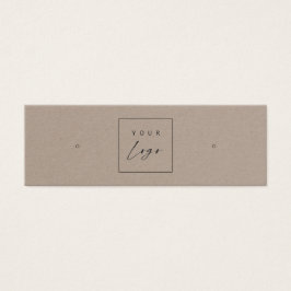 Benutzerdefiniertes Logo ・ Ohrläppchen-Anzeigetafe