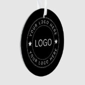 Benutzerdefiniertes Logo Ornament (Vorderseite)