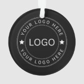 Benutzerdefiniertes Logo Ornament (Rückseite)