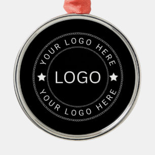 Benutzerdefiniertes Logo Ornament Aus Metall