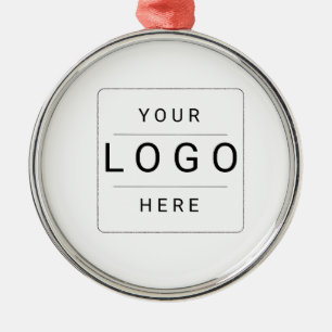 Benutzerdefiniertes Logo Ornament Aus Metall