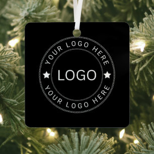 Benutzerdefiniertes Logo Ornament Aus Metall