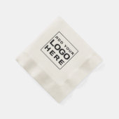 Benutzerdefiniertes Logo - Papier für moderne Mark Serviette (Ecke)
