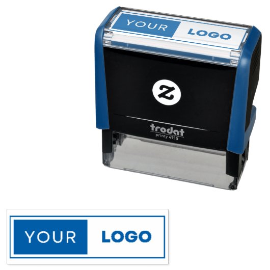 Benutzerdefiniertes Logo Permastempel (Beispiel)