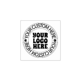 Benutzerdefiniertes Logo Personalisierte Geschäft  Gummistempel