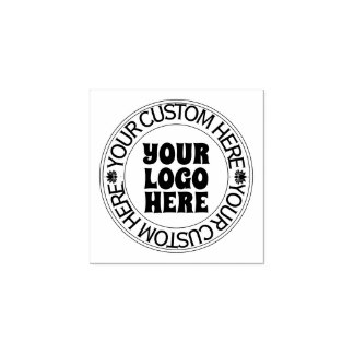 Benutzerdefiniertes Logo Personalisierte Geschäft Gummistempel