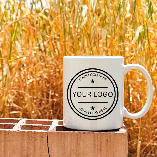Benutzerdefiniertes Logo Personalisierte Töpfereiu Kaffeetasse