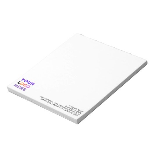 (Benutzerdefiniertes Logo) Personalisiertes Werbeu Notizblock (Rotiert)