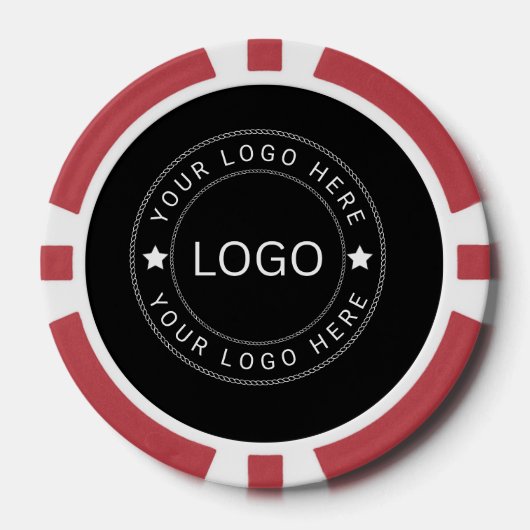 Benutzerdefiniertes Logo Pokerchips (Vorderseite)