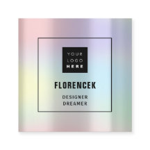 Benutzerdefiniertes Logo QR CODE Holografisches Ro