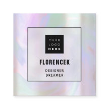 Benutzerdefiniertes Logo QR CODE Holographic Shop