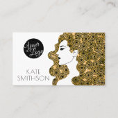 Benutzerdefiniertes Logo, QR-Code und Social Media Visitenkarte (Vorderseite)