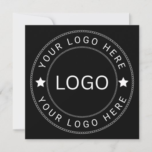 Benutzerdefiniertes Logo Save The Date (Vorderseite)