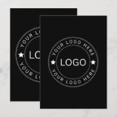 Benutzerdefiniertes Logo Save The Date (Vorne/Hinten)