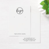 Benutzerdefiniertes Logo, Schwarz und Weiß, einfac (Schreibtisch)