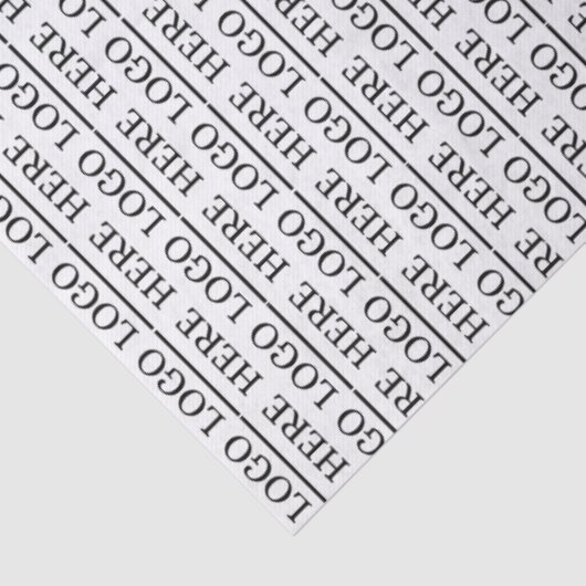 Benutzerdefiniertes Logo Seidenpapier (Ausschnitt)