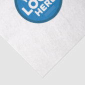 Benutzerdefiniertes Logo Seidenpapier (Ausschnitt)