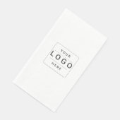 Benutzerdefiniertes Logo Serviette (Ecke)