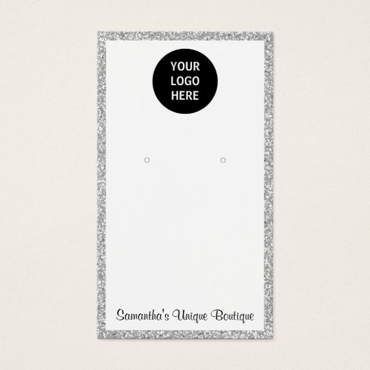 Benutzerdefiniertes Logo-Silver für einfache Unter (Vorderseite)