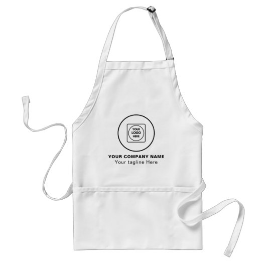 Benutzerdefiniertes Logo & Slogan-Design für Busin Schürze (Vorne)