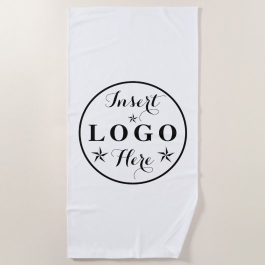 Benutzerdefiniertes Logo-Strandtuch für das Brandi Strandtuch (Vorderseite)