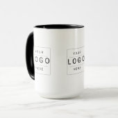 Benutzerdefiniertes Logo Tasse (Vorderseite Links)