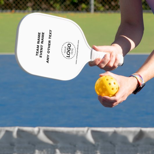 Benutzerdefiniertes Logo Team Event Pickleball Schläger (InSitu)