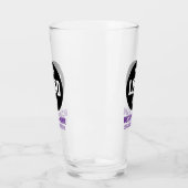 Benutzerdefiniertes Logo & Text 16oz personalisier Glas (Links)