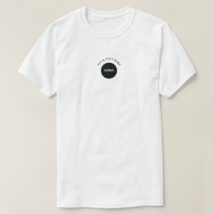 Benutzerdefiniertes Logo-Text Geschäft T-Shirt