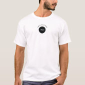 Benutzerdefiniertes Logo-Text Geschäft T-Shirt (Vorderseite)