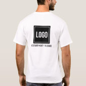 BENUTZERDEFINIERTES LOGO/TEXT T-Shirt (Rückseite)
