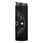 Benutzerdefiniertes Logo Thermosbecher (Nach rechts gedreht)