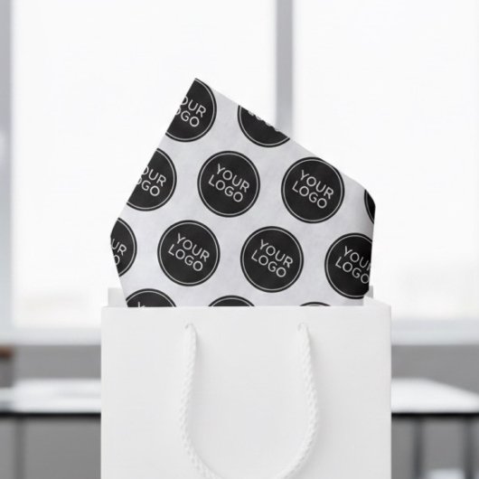 Benutzerdefiniertes Logo-Tissue-Papier | Minimalis Seidenpapier