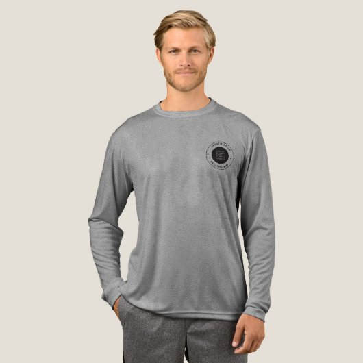 Benutzerdefiniertes Logo Tri-Blend-Mitarbeiter-T-S Tri-Blend Shirt (Volle Vorderseite)