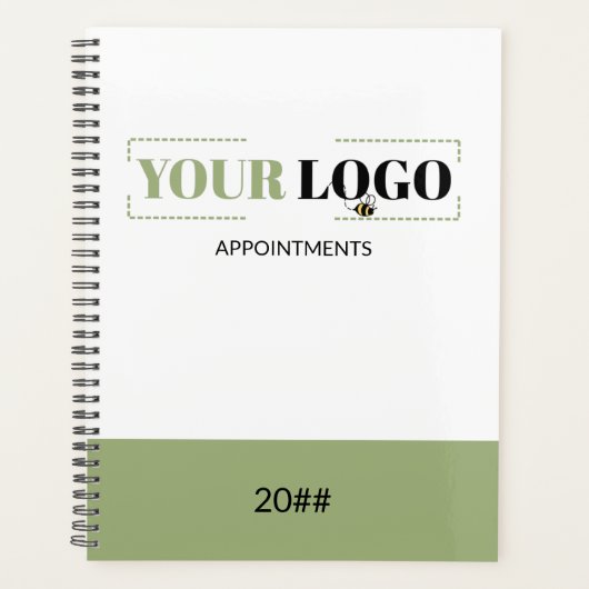 Benutzerdefiniertes Logo und eigener Farbplaner fü Planer (Vorderseite)