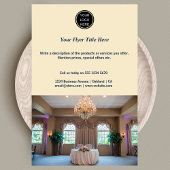 Benutzerdefiniertes Logo und Foto-l-Marketing Flyer