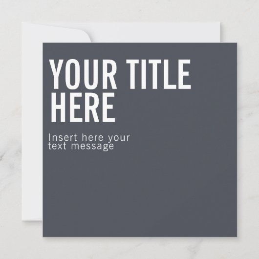 Benutzerdefiniertes Logo und moderne quadratische  (Rückseite)