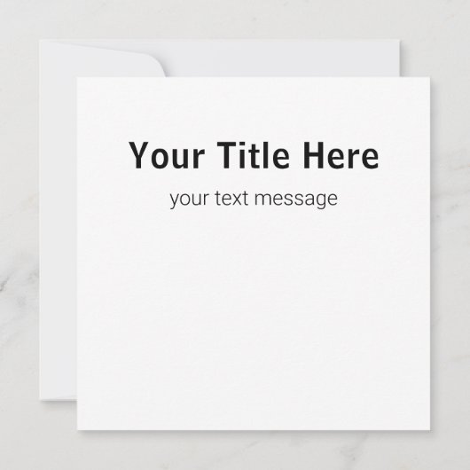 Benutzerdefiniertes Logo und moderne quadratische (Rückseite)