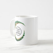 Benutzerdefiniertes Logo und moderne Website-Promo Kaffeetasse (Vorderseite Links)