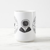 Benutzerdefiniertes Logo und Personalisierte Text- Kaffeetasse (Mittel)