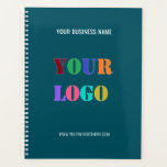 Benutzerdefiniertes Logo und Personalisierter Text Planer<br><div class="desc">Ihre Farben - Website für Personalisierte Firmenwerbung Firmenkundenspezifische Werbeaktion Business oder Persönliche individuell anpassbare Farben und Text Modernes Geschenk - Logo hinzufügen - Foto / Name - Firma / Website oder E-Mail oder Telefon - Kontaktinformationen / Adresse - Umgestalten und entfernen / Hinzufügen von Elementen - Bild / Text mit...</div>