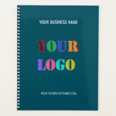 Benutzerdefiniertes Logo und Personalisierter Text Planer (Vorderseite)