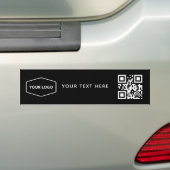 Benutzerdefiniertes Logo und QR-Code für Unternehm Autoaufkleber (Auf Auto)