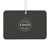 Benutzerdefiniertes Logo und QR-Code Landschaftsbi Autolufterfrischer (Vorderseite)