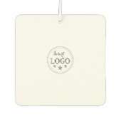 Benutzerdefiniertes Logo und QR-Code Luftkühler Autolufterfrischer (Vorderseite)